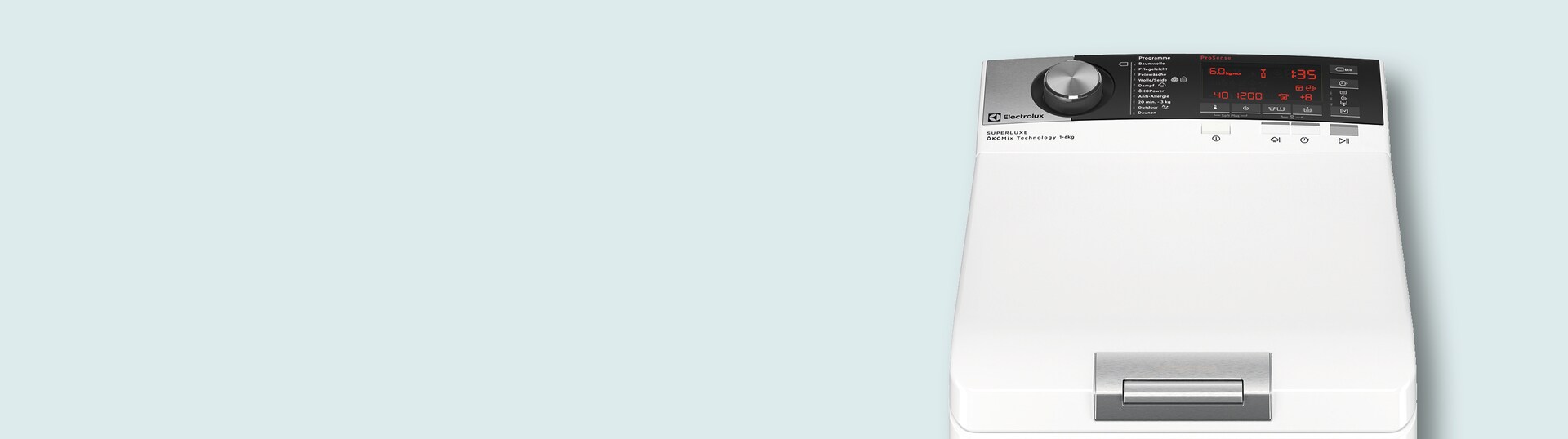 Lave-linge à chargement par le dessus Electrolux