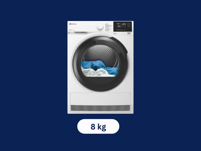 Fassungsvermögen 8 kg