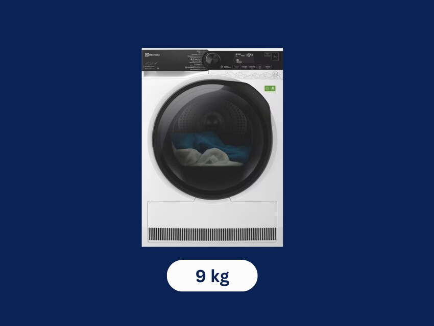 Fassungsvermögen 9 kg
