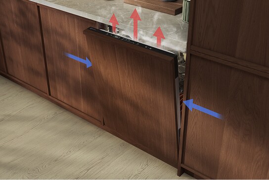 AirDry garantisce un’asciugatura delicata e completa grazie all’aria fresca