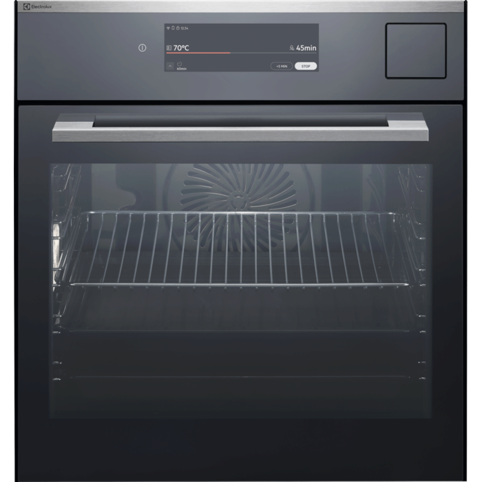 Einbaubackofen SMS Steam Multifunktions-Ofen Chrom