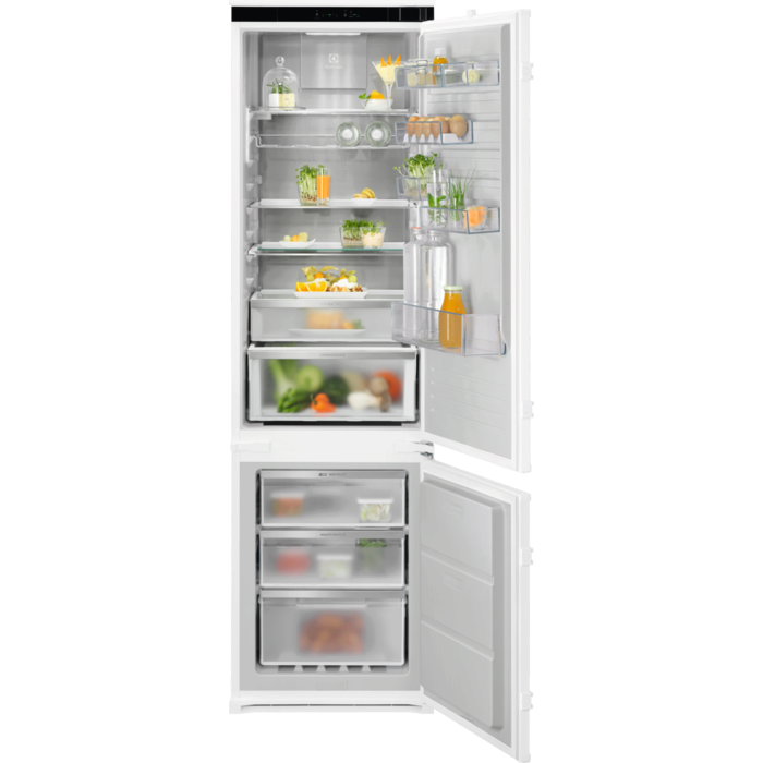 Combiné réfrigérateur / congélateur installation de la porte de remorquage NoFrost 188.4 cm D