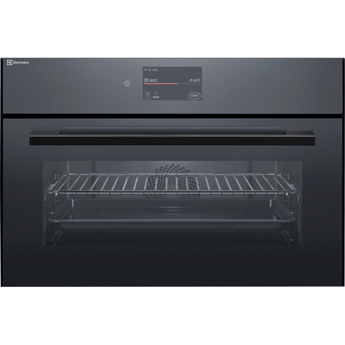 Forno da incasso Compact SMS nero effetto specchio