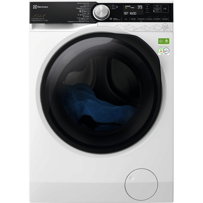 Freistehende Waschmaschine A A 10 kg 1600 U/min