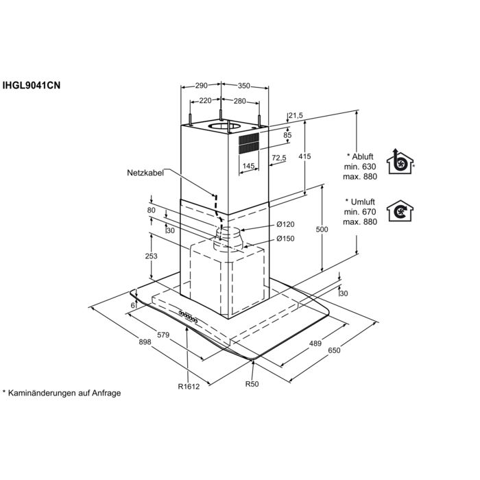 Electrolux -  - IHGL9041CN