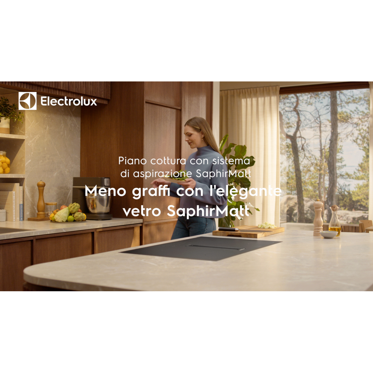 Electrolux - Aspirazione del vapore dal piano di cottura Combo - DMSL8330AO