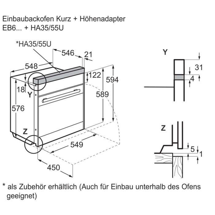 Electrolux - Einbau - Elektroherd - EH6L40XSW