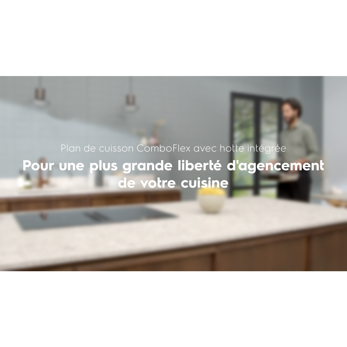 Electrolux - Hotte aspirante pour plan de cuisson Combo - DMSL8340AO