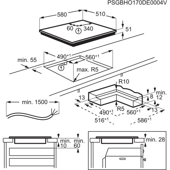 Electrolux -  - GK58TCO