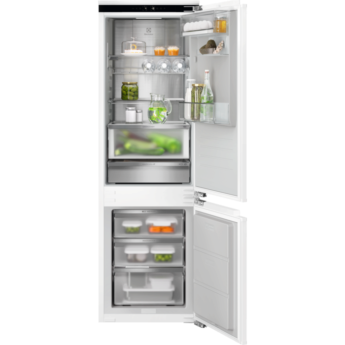 Combiné réfrigérateur / congélateur installation de porte fixe NoFrost 176.9 cm A