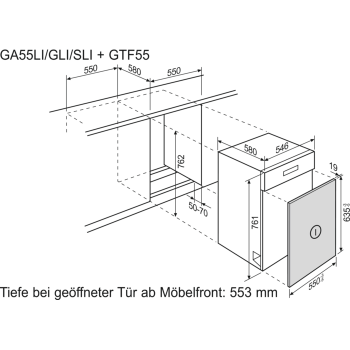 Electrolux - Zubehör - GTF55BR