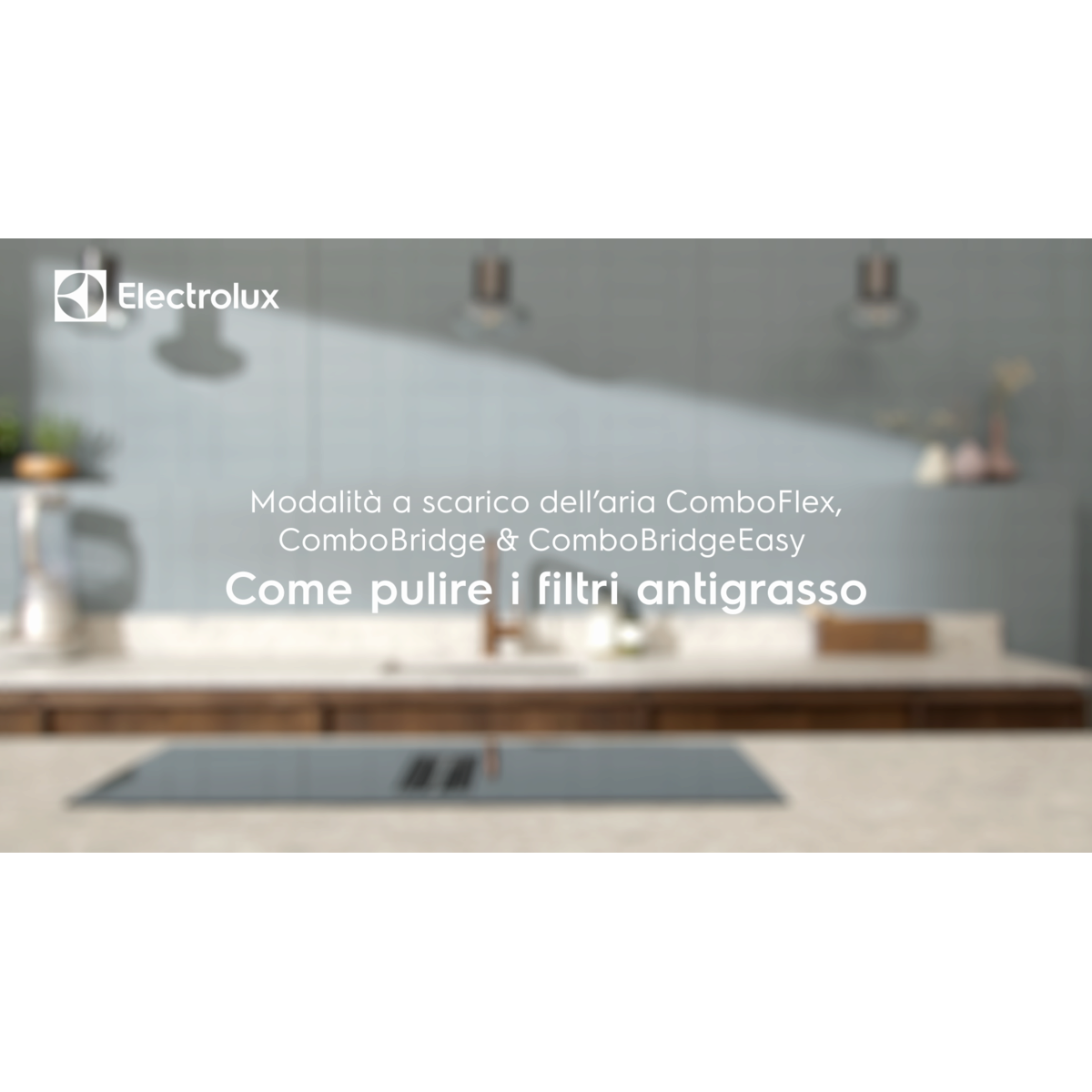 Electrolux - Aspirazione del vapore dal piano di cottura Combo - DMGL8312AO