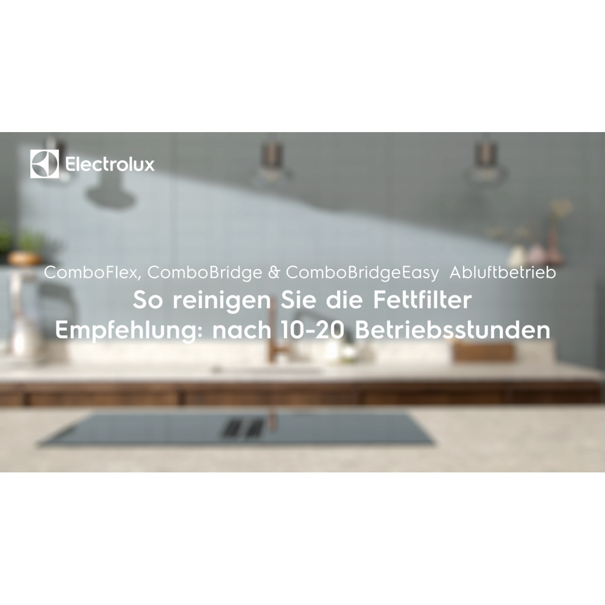 Electrolux - Kochfelddunstabzug Combo - DMGL8312AO