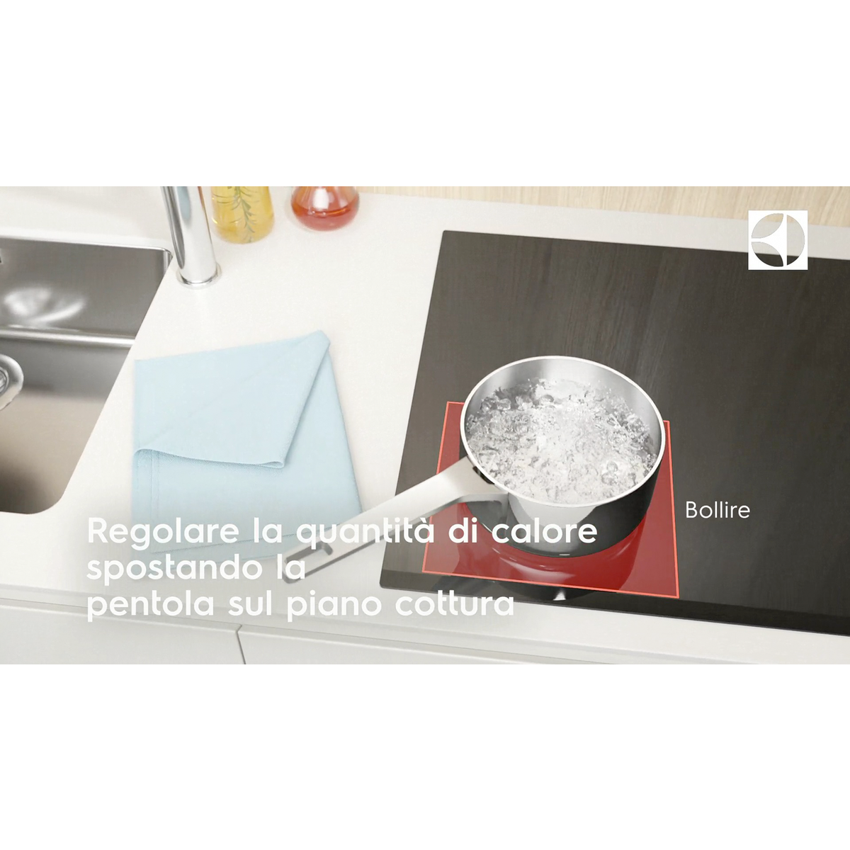 Electrolux - Piano cottura a induzione - GK78TSIPO