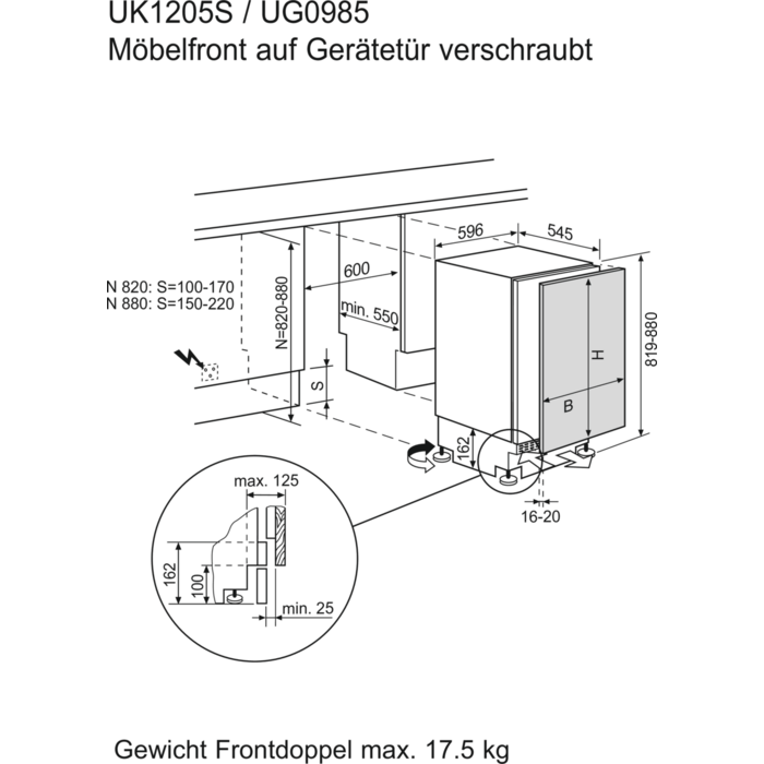 Electrolux - Einbau - Gefrierschrank - UG0985RE