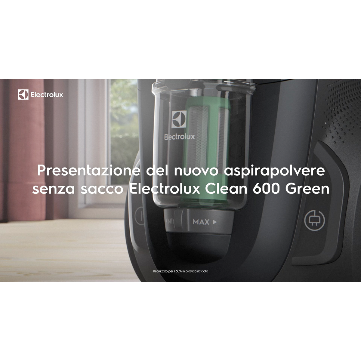 Electrolux - Aspirapolvere senza sacco - EL61C2GRN