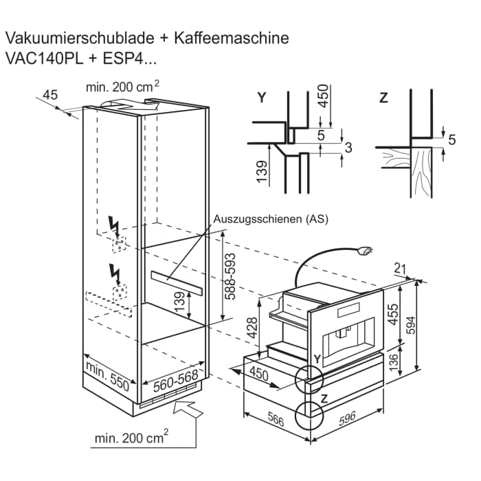 Electrolux - Kaffeemaschine - ESP4SL10CN
