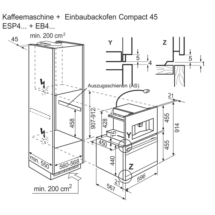 Electrolux - Kaffeemaschine - ESP4SL10CN