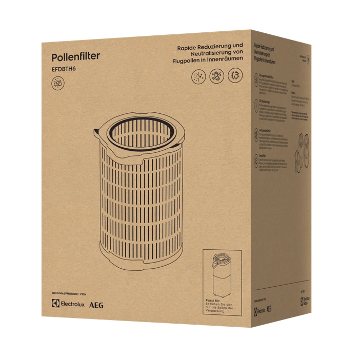 Pollen Protect Filter Packaging Image