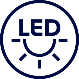 Bodendüse mit LED-Frontlicht