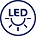 Bodendüse mit LED-Frontlicht