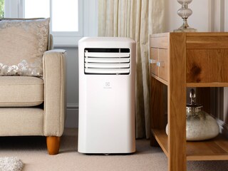 Das ChillFlex Gerät von Electrolux in einem Aufenthaltsraum