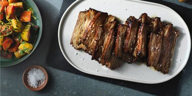 Assiette de poitrine de bœuf