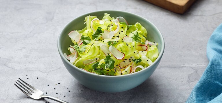 Insalata di steli di broccoli