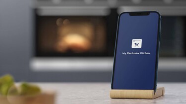 My Electrolux Kitchen App auf Handy