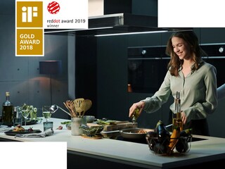 Electrolux Millennium, prämiert mit dem IF Gold und reddot Award Electrolux Millennium, prämiert mit dem IF Gold und reddot Award