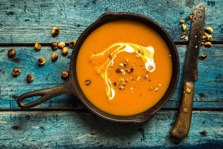 Kürbissuppe