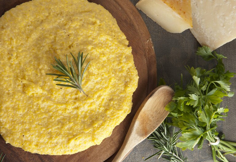 Polenta au romarin