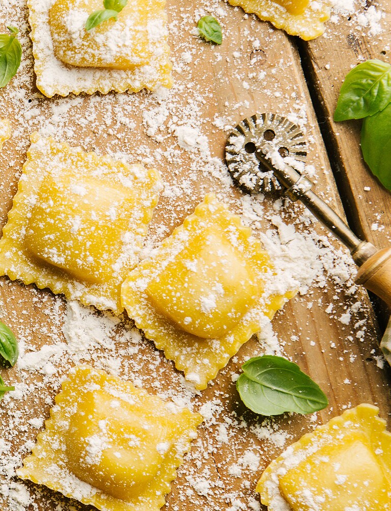 Frische, einfache Pasta