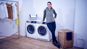 Acquista subito un modello di lavanderia e ricevi CHF 100.- per ricevere il cashback.