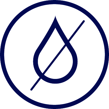 Symbol keine Restnässe