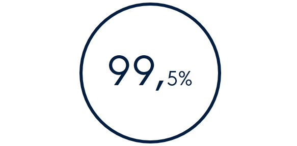 99,5% Icon